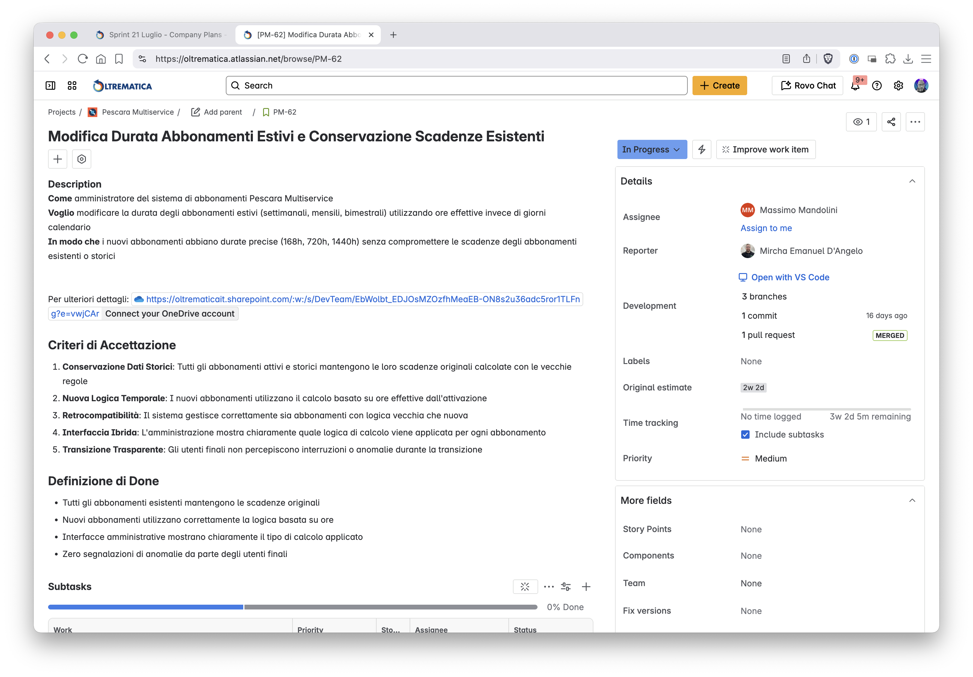 Jira Board View